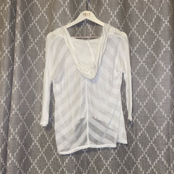 Sheer Backing Hoodie - Picture 2 of 2